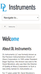 Mobile Screenshot of dlinstruments.com